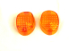 Preview: Set Blinkerkappen Lichtaustritt je vorn hinten Gummi Schraube Simson Schwalbe