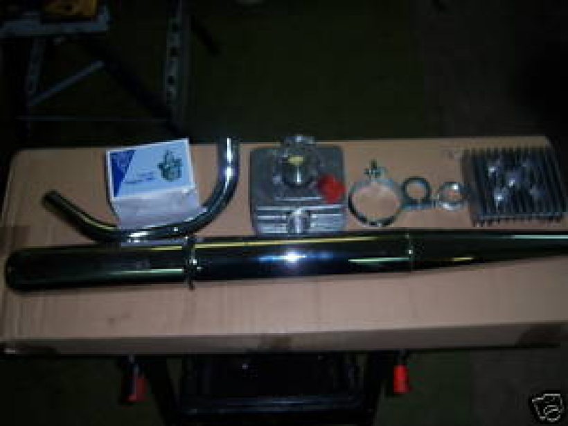 SSW Zylinder S60 6-Kanal 1 Ring  Kolben Tuning Kit mit 32mm Auspuff Enduro
