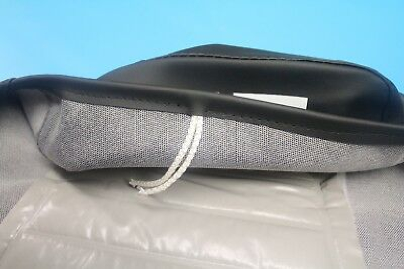 Sitzbezug Sitzbank Bezug MZ ETZ 150 gesteppt schwarz wasserdicht ca 64cm