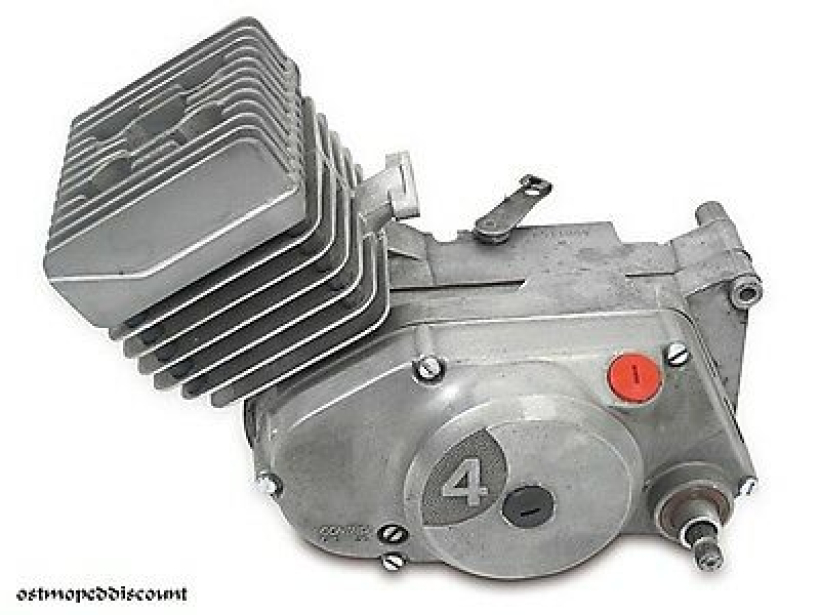 Simson Motor im Tausch Regeneriert mit DDR Zylinder Kolben S51, KR51/2, SR50