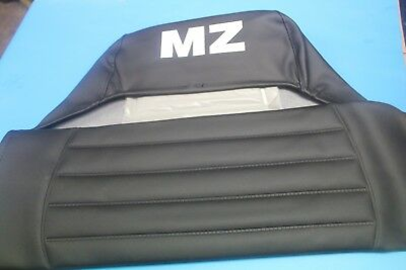 Sitzbezug Sitzbank Bezug MZ ETZ 150 gesteppt schwarz wasserdicht ca 64cm