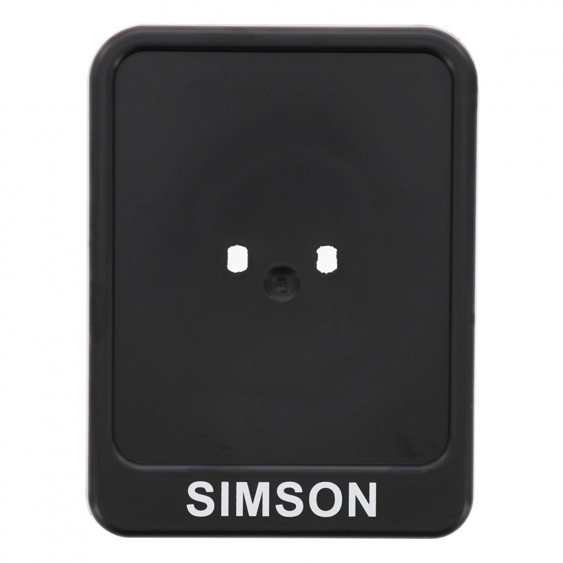 Kennzeichenhalter,schwarz  mit Aufdruck  167x122mm -Simson S50 S51 Nummernschild