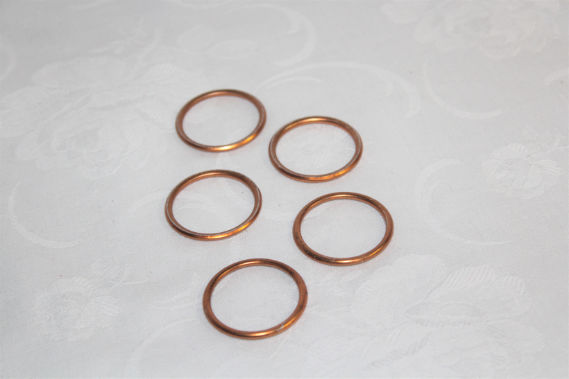 5x Krümmerdichtung Krümmermutter Dichtung für Simson S51 KR Schwalbe Dichtring