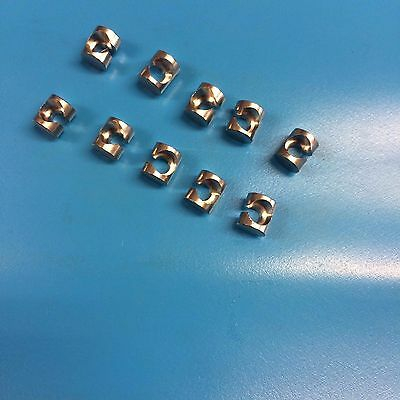 10x Lötnippelaufnahme Nippel Aufnahme Bowdenzug f Simson S51 KR51/2 Schwalbe S50