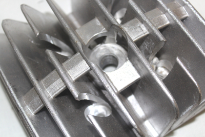 Fächerzylinderkopf LT85 Ø49 mm Aluminium für Simson Zylinder
