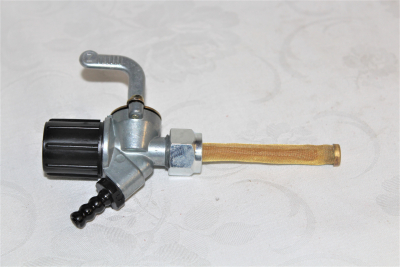 Benzinhahn für Simson KR51 Schwalbe SR50 SR80 mit Sieb Dichtung M16x1,0 Schwarz