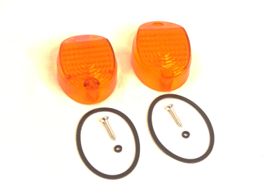 Set Blinkerkappen Lichtaustritt je vorn hinten Gummi Schraube Simson Schwalbe