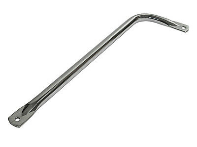 Auspuff Strebe hinten verchromt lang für Simson S51 S50 S70