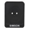 Kennzeichenhalter,schwarz mit Aufdruck 167x122mm -Simson S50 S51 Nummernschild